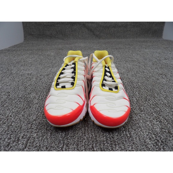 Nike Air Max Plus TN White Red Orange Yellow Men's Athletic Running Shoes US 6 - Picture 2 of 5